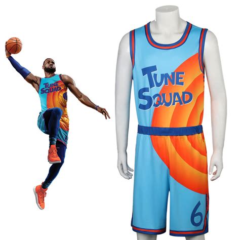 Space Jam: A New Legacy LeBron James Tune Squad Basketball Jersey T ...