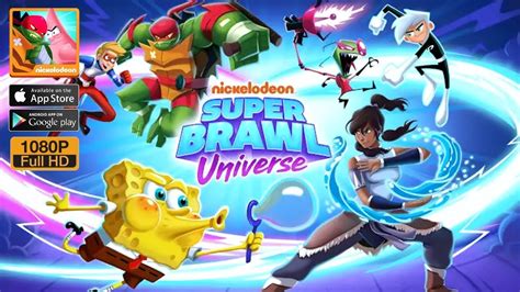 Super Brawl Universe Android Gameplay Full Hd By Nickelodeon Youtube