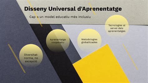 Disseny Universal D Aprenentatge By Lourdes Baena On Prezi