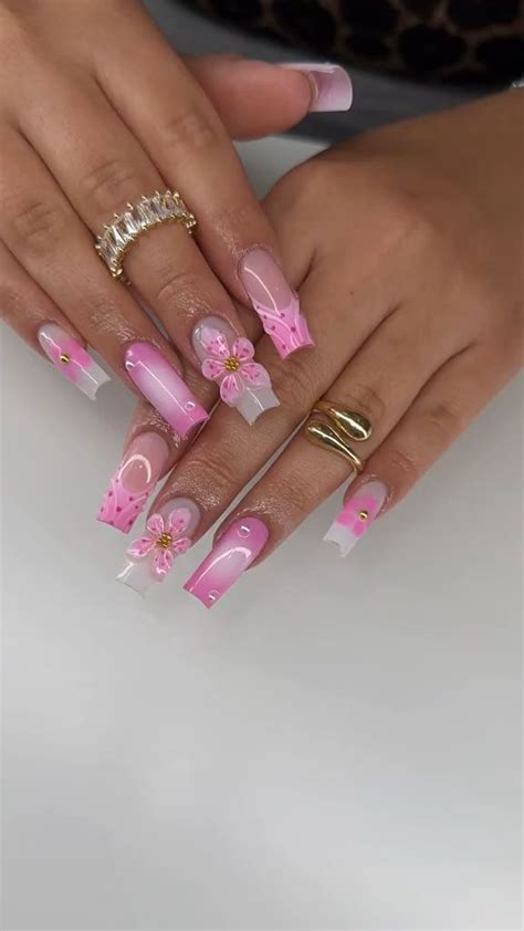 Pink Nail Inspo Video In 2024 Schattige Nagels Nagels