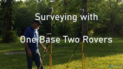 Gps Rtk Surveying With One Base And Multiple Rovers Youtube