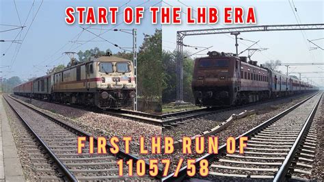 Beginning Of The Lhb Era First Run Of Csmt Amritsar Csmt