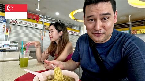 Singapore Hawker Center Street Food Crawl Vlog Tiong Bahru Youtube