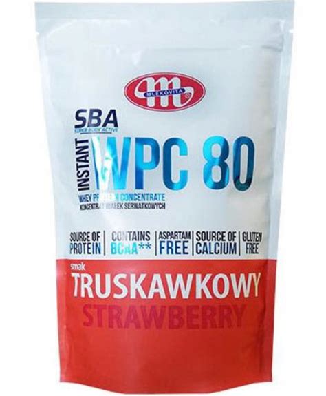 MLEKOVITA SBA INSTANT WPC80 700g BIAŁKO SERWATKOWE MLEKOVITA SBA