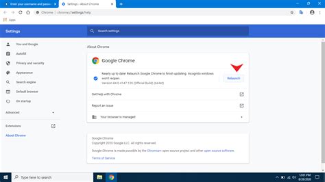 How Do I Update Chrome Palcs Helpdesk