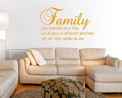 Family Quotes Wall Art Stickers