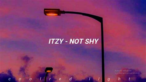 Itzy Not Shy Lyrics English Version Youtube