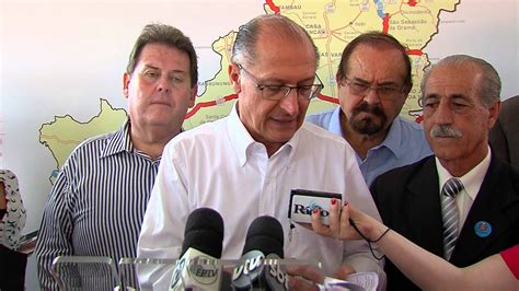 Geraldo Alckmin Visita Charqueada Para Inaugurar Obras Youtube