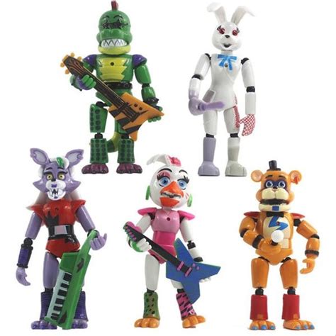 Jual Mainan Fnaf Security Breach Figure Set 5 Five Nights At Freddys