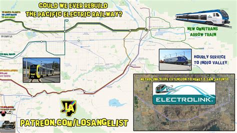 Pacific Electric Railway Map