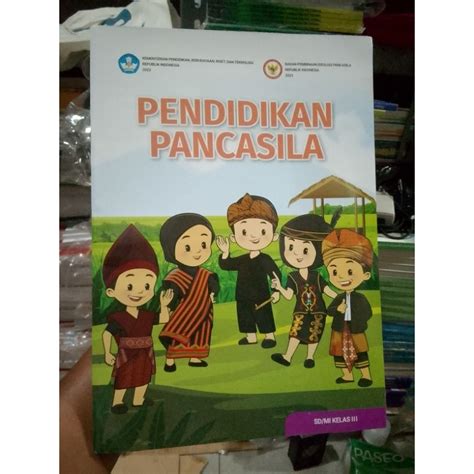 Jual Buku Pendidikan Pancasila Kelas Sd P Pkn Kelas Iii Mi Kurikulum