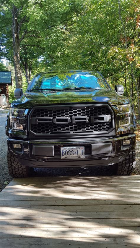 Ford F150 Raptor Grill Conversion With Camera