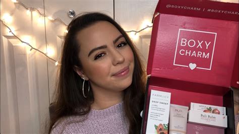 Asmr January Boxycharm Unboxing Youtube