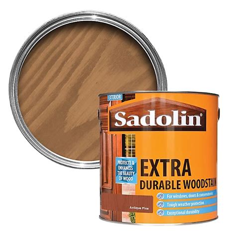 Sadolin Extra Woodstain Lt Antique Pine Frank Roche Sons Ltd