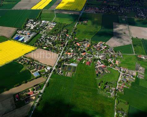 Dassendorf Aus Der Vogelperspektive Gelb Gr N Kontrast Bl Hender