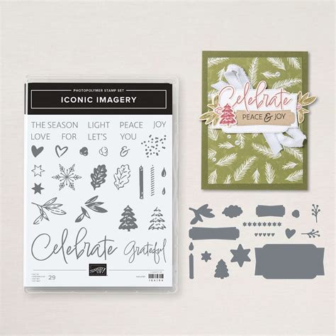 Lot de tampons et poinçons Iconic Imagery de Stampin Up