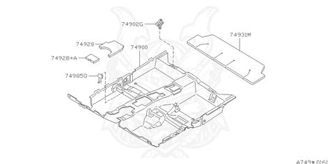 74985-40U00 - Nissan - Bracket, Carpet Front - Nengun Performance
