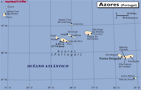 HRW ATLAS MUNDIAL Azores