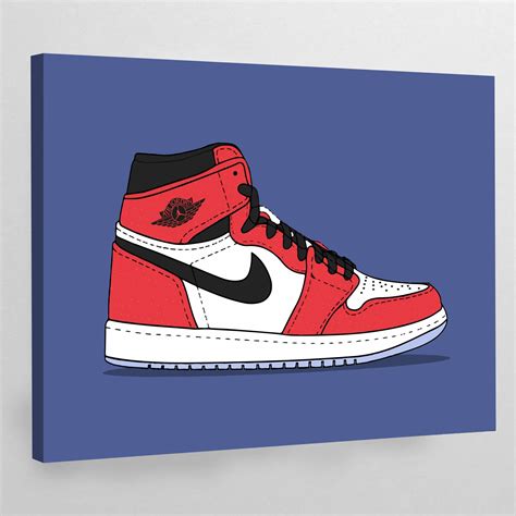 Sneaker Wall Art | Luxury Art Canvas