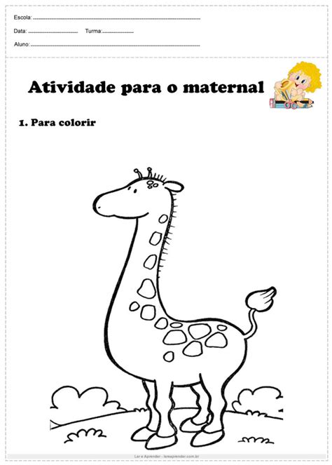 Atividade Do Maternal Prontas Para Imprimir Porn Sex Picture