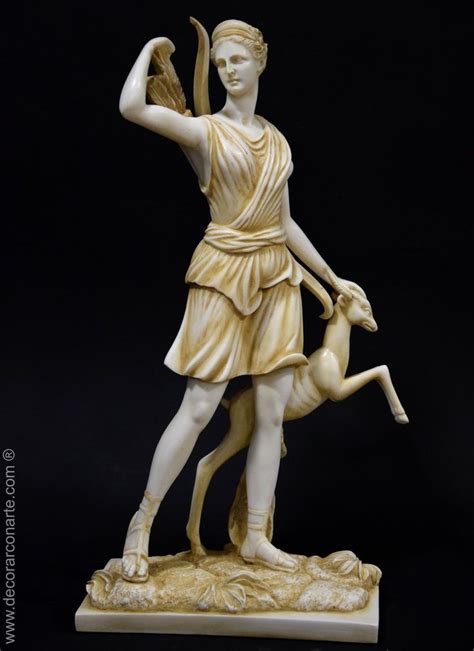 Escultura Diana Artemisa Cazadora Alt Cm Esculturas Decoraci N