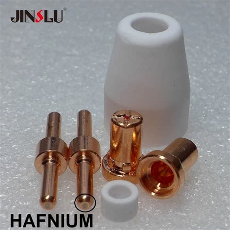 PT 31 PT31 Tip Hafnium Electrode Shield Cup Gas Ring Kit For Air Plasma