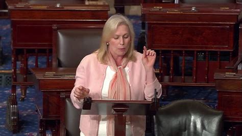 Senator Gillibrand Urges Senate Action To End Gun Violence - YouTube