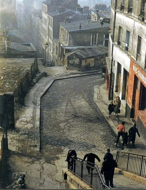 La Rue Vilin Photographi E Par Henri Gu Rard En Paris Me