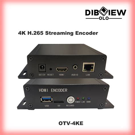 Otv 4ke UHD H265 HDMI Video IPTV Live Streaming Encoder Support Up To