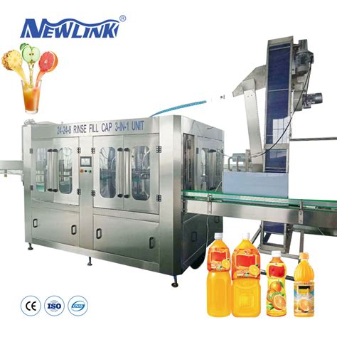 Bottle Cola Filling Machine Carbonated Soft Drink Production Line