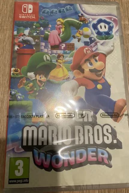 Super Mario Bros Wonder Nintendo Switch 2023 Eur 4408 Picclick Fr