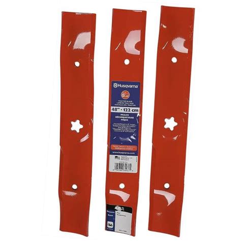 Husqvarna 3-Pack 48" Mulching Mower Blades - 586117303 | Blain's Farm ...