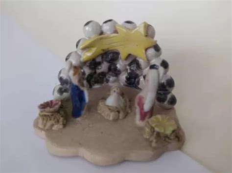 Nacimiento Pesebre Ceramica De Navidad Colecciones Mercadolibre