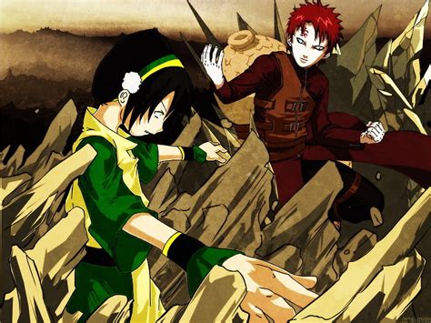 Hd Wallpaper Avatar The Last Airbender Gaara Toph Beifong