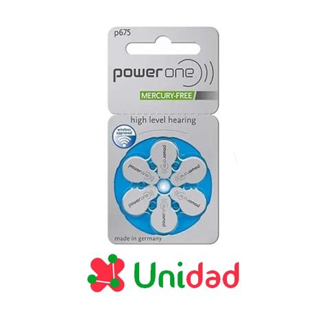 Power One Pila Auditiva P X Unidad Farmadon La Farmacia De La