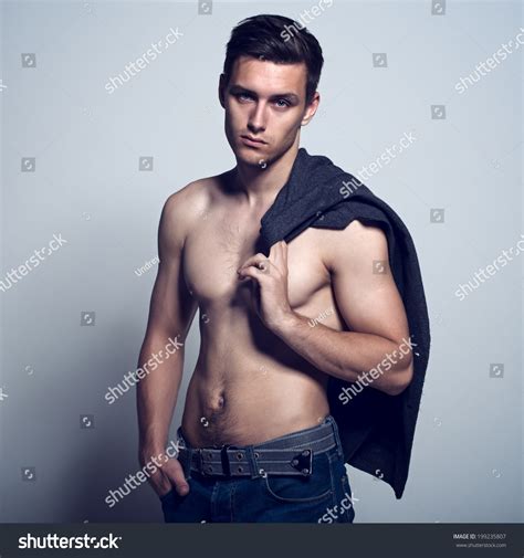 Sexual Muscular Body Nude Elegant Athletic Stock Photo 199235807 Shutterstock