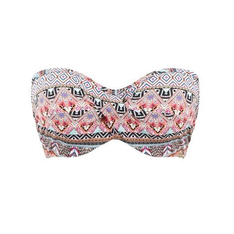 Moulded Strapless Bikini Eclectic Boho