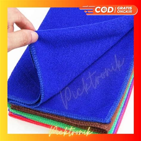 Jual Kain Lap Microfiber Halus Serbaguna X Gsm Kain Lap