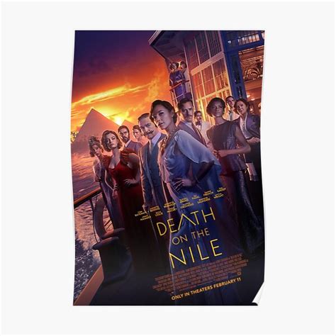 "Death on the Nile" Poster for Sale by joanliles | Redbubble