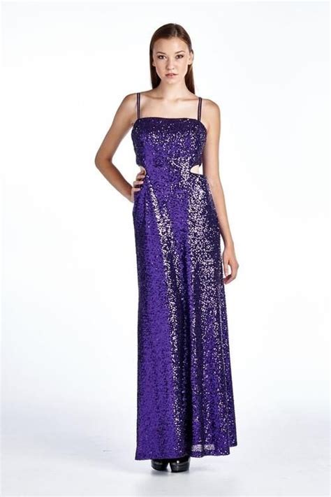 Purple Sequin Evening Gown Sequin Evening Gowns Purple Evening Gowns