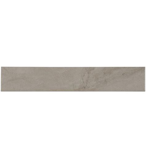 MSI Adella Gris 3 X 18 Bull Nose Porcelain Tile Premium