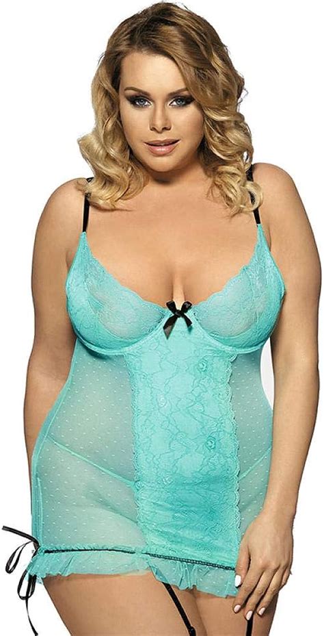 N X Spitze Dessous G String Sexy Dessous Hot Erotic Dress Damen Nachtw Sche Fitted Polka Dot