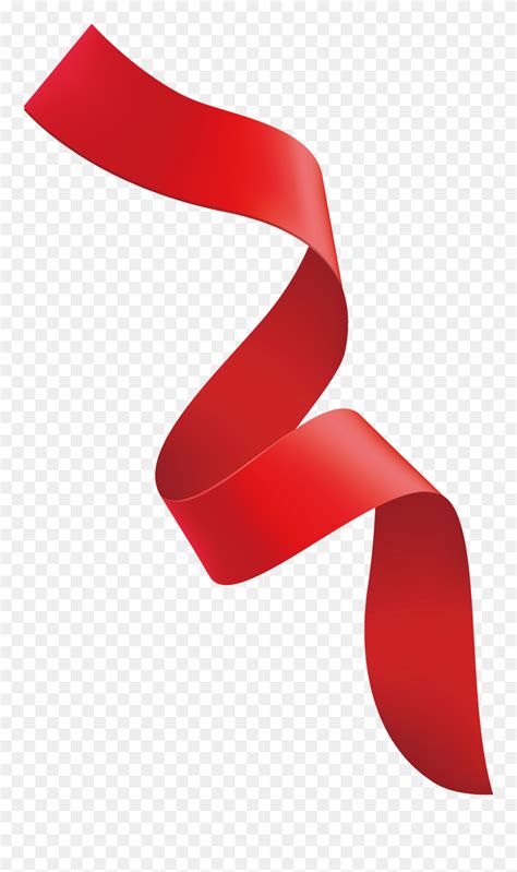 Red Ribbon Red Ribbon Realistic Red Ribbon Png Clipart 5499987