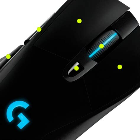 Игровая мышка Logitech G707, беспроводная с аккумулятором