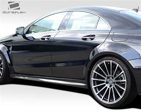 Mercedes Cla Fiberglass Sideskirts Body Kit Mercedes