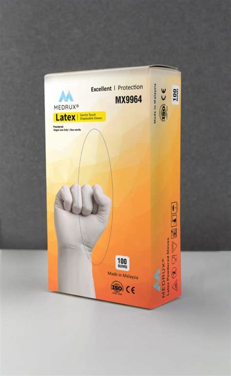 Medrux® Latex Examination Gloves Medrux