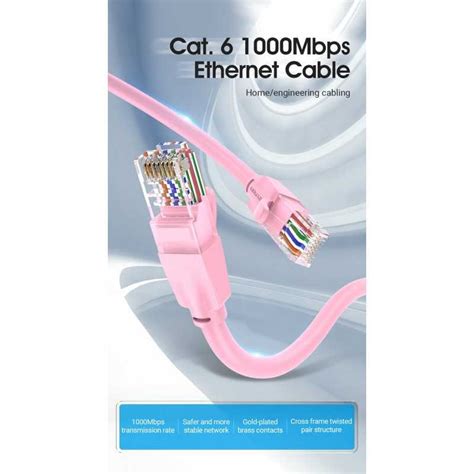 Vention Ibebi Rj Male To Rj Male Cat Cable M Xtechno Morocco