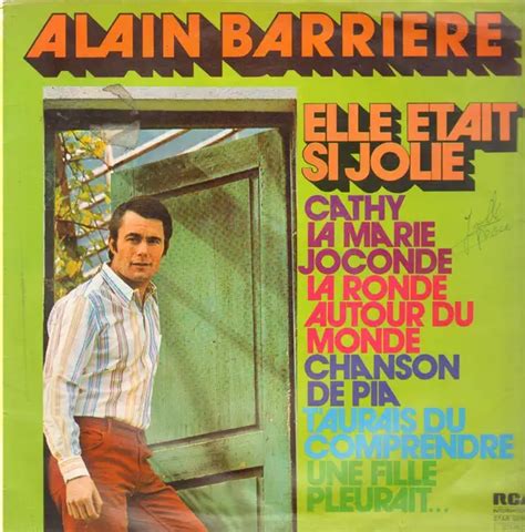 Album Elle Etait Si Jolie De Alain Barriere Sur Cdandlp