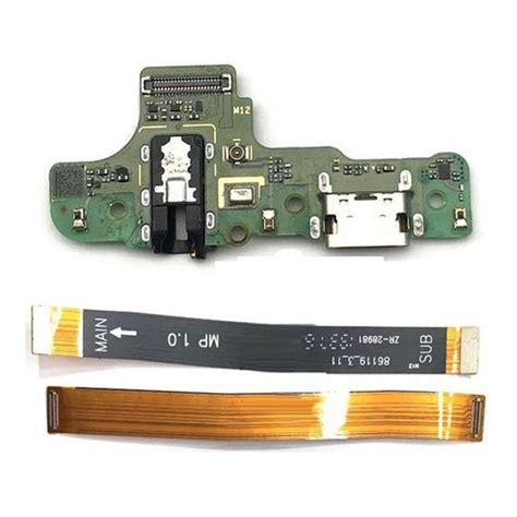 Placa De Carga Conector Cabo Flex Main Samsung Galaxy A20s M12