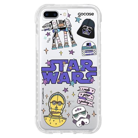 Capa Capinha Gocase Iphone Xr Pro Max Star Wars